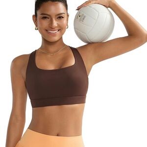 Women's Brown Sports Bra